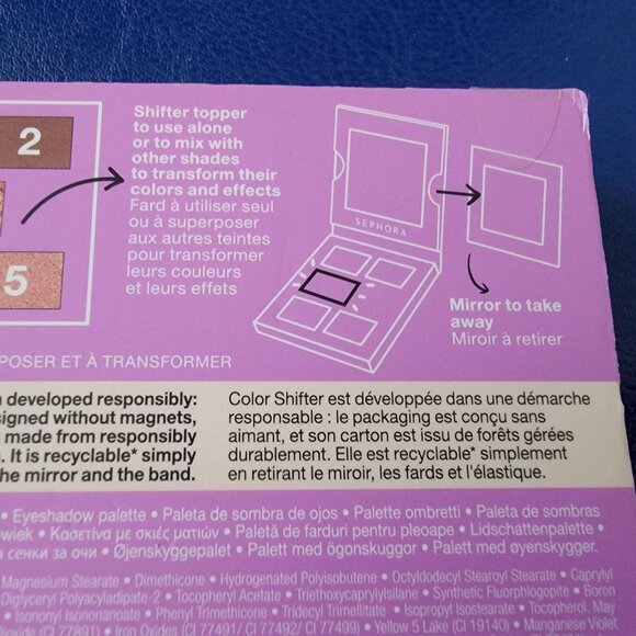 Sephora Color Shifter Eye Palette NEW Unlimited Mauve Shades - Picture 11 of 14
